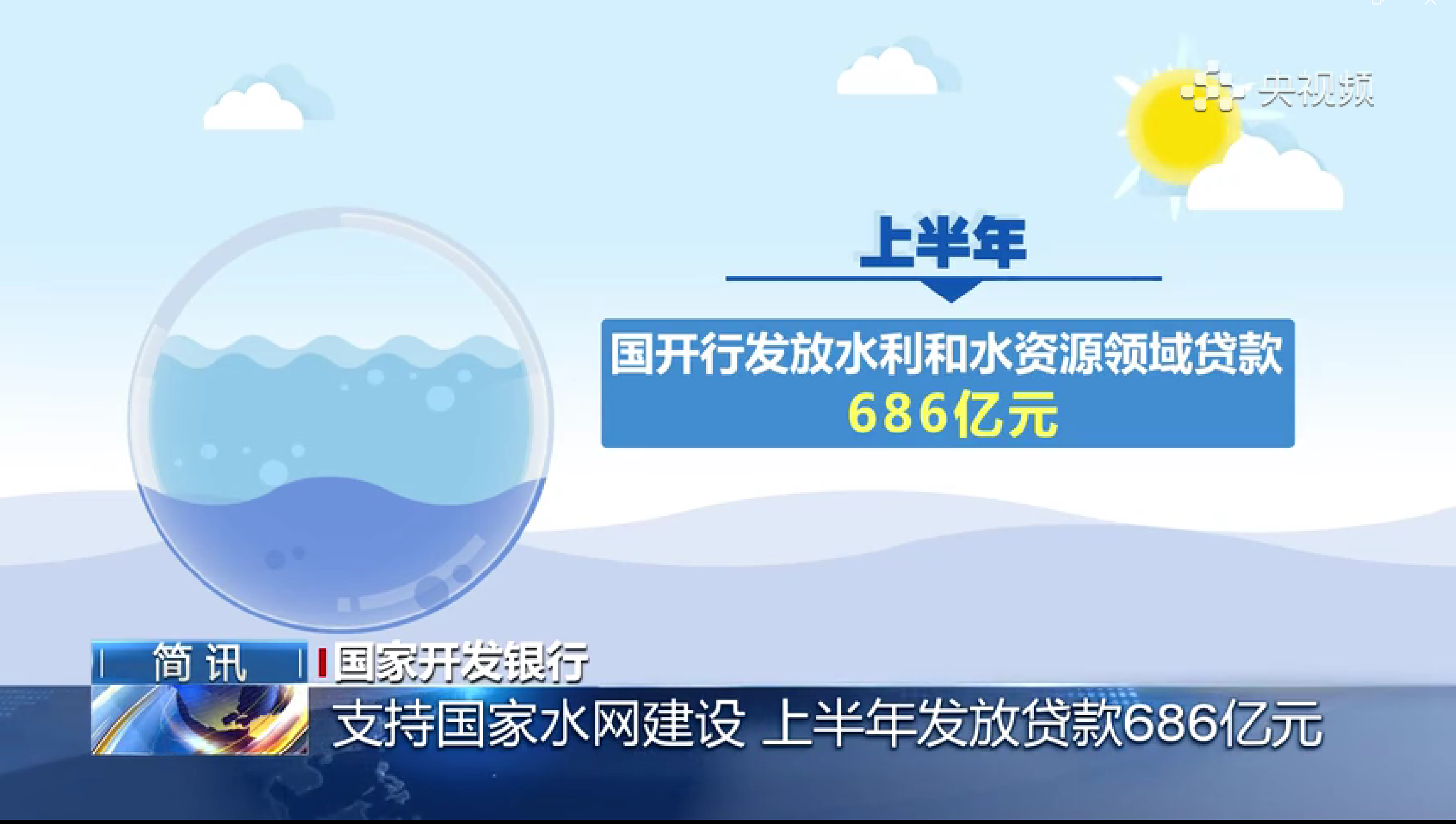 央視《朝聞天下》：國家開發銀行支持...